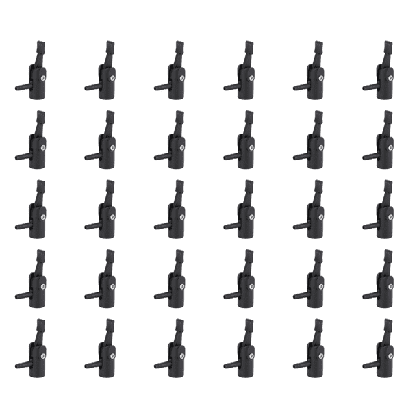 Válvula para inflar neumáticos mandril aire 6mm manguera vehículo 5-6mm (plástico completo)