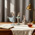 thumbnail image 4 of Artificial Ballerina Statues Sculpture Ballet Figurines Home Decor Art Figure Desktop Decorations, Handmade Collectible Gift Crafts Ornaments For Girls, Living Room Party Dining Christmas Clearance, 4 of 5