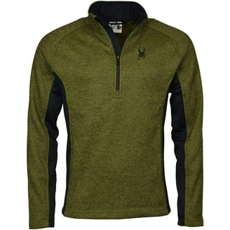 Spyder Men's Half Zip Sweater Gait Knit Pullover Jacket - Walmart.com