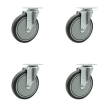 Cambro 60034 Beverage Service Cart Swivel Caster Replacement Set - SCC