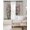 Beige, variant on Yak Pink Flowers Blackout Curtains for Bedroom, Thermal Insulated Window Treatment, Elegant Pastoral Spring Floral Bathtub Grommet Top Blackout Draperies and Drapes for Basement 27.5"x39" 2 Panels