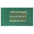 thumbnail image 1 of A1Hc Pin Felpudo Para Entrada Al Aire Libre, Diseño Divertido, Piso De Bienvenida, Puerta De Entrada, Interior Antideslizante, Alfombrilla De Goma Para Exterior, 18.0 X 30.0 In, Color Verde, 1 of 5