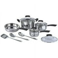 thumbnail image 1 of SPT 11 Piece Stainless Steel Cookware Set, Silver, 1 of 2