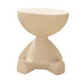 thumbnail image 2 of veasfak Small End Table Nordic Cute Coffee Table for Balcony Small Space Living Room Beige, 2 of 9