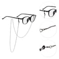 thumbnail image 3 of Unique Bargains 1 Pc Eyeglass Chain Glasses Chain Copper Snake Chain Pattern 75cm L Black, 3 of 5