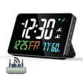 thumbnail image 2 of ¡Precios en Caída!, Reloj de escritorio inteligente con calendario, higrómetro y pantalla LED digital con WiFi Tuya Akmoler, 2 of 2