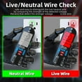 thumbnail image 3 of Multimètre Numérique Rechargeable Voltmètre Résistant aux Brûlures Nouveau I4, 3 of 8