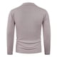 thumbnail image 4 of pstuiky manga larga para hombre, Suéter de punto de manga larga con media cremallera y cuello informal de color liso para hombre Tops casuales para hombres xl, 4 of 4