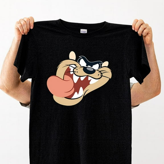 Tasmanian Devil Funny Face Retro Looney Tunes Cartoon Unisex T-Shirt