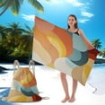 thumbnail image 1 of Tranfacy Home Decor,Beach Chair,Two-in-one Beach Bag-digital Printed Drawstring Bag- Microfiber Beach Towel-bath Towel, 1 of 4