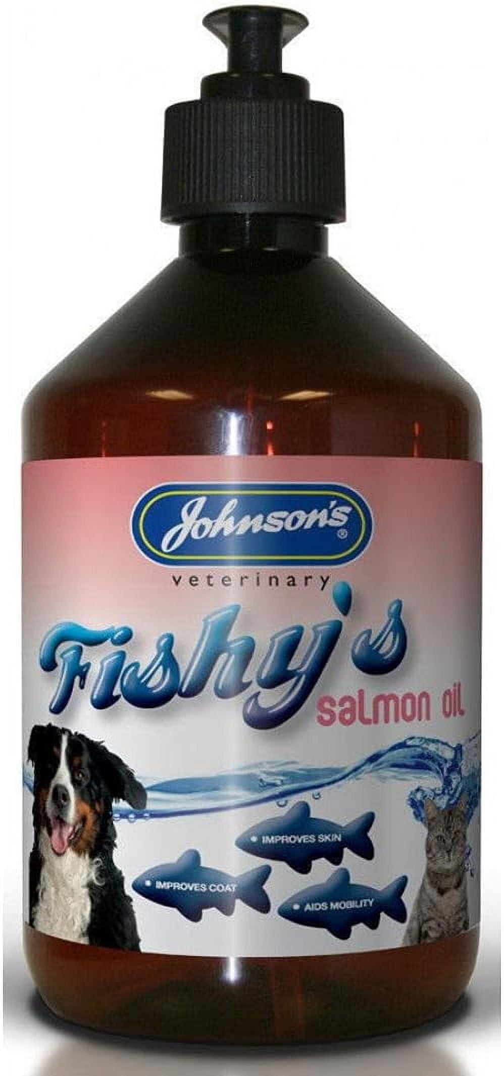 Johnson’s Salmon Oil - Cold Pressed Cat and Dog Health 250ml Case of 4