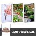 thumbnail image 3 of EXHUMKY De Llaves Exterior Con Simulado De Piedra Para Jardín Y Patio Gris Claro, 3 of 6