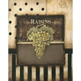 thumbnail image 2 of Poloson, Kimberly 26x32 Gold Ornate Wood Framed with Double Matting Museum Art Print Titled - Raisins, 2 of 4