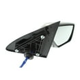 thumbnail image 4 of For GMC Yukon/Yukon XL 2015 16 17 18 19 2020 Door Mirror Driver And Passenger Side | Pair | Power Glass | Heated | Manual Folding | Chrome Cover | Non-Towing | For GM1320506, GM1321506, 4 of 5