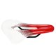 thumbnail image 5 of Cojín para asiento de bicicleta, amortiguador, transpirable, cómodo, PU, ​​alta elasticidad, reemplazo de sillín de bicicleta, blanco, rojo, tamaño libre, 5 of 10