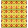 thumbnail image 3 of Ambesonne Native Duvet Cover Sets, Rhombuses, 2-Twin, Yellow Orange and Red, 3 of 4