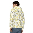 thumbnail image 4 of Honeii Sweet Honey Print Hoodies for Men, Pullover & Full Zip, Breathable Zip up Hoodie, Sweatshirt-3X-Large, 4 of 5