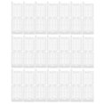 thumbnail image 3 of 200 PCS Plastic Scientific Cassettes Square Hole Tissue Processing Embedding Cassettes (White), 3 of 4