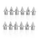 thumbnail image 2 of Footful 12pcs zapatos de repuesto Spikes Sport Running Track Shoes Trainer 4 tipos Pirámide Colcomx Reemplazo de tacos de espiga de acero, 2 of 8