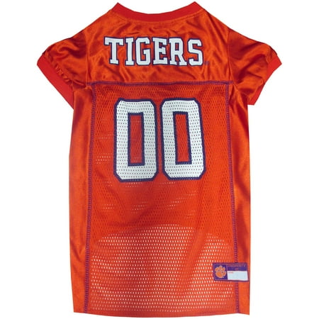 Clemson Tigers Dog Jersey - Pets First College Clemson Tigers Collegiate Dog Jersey, Available in Various Sizes