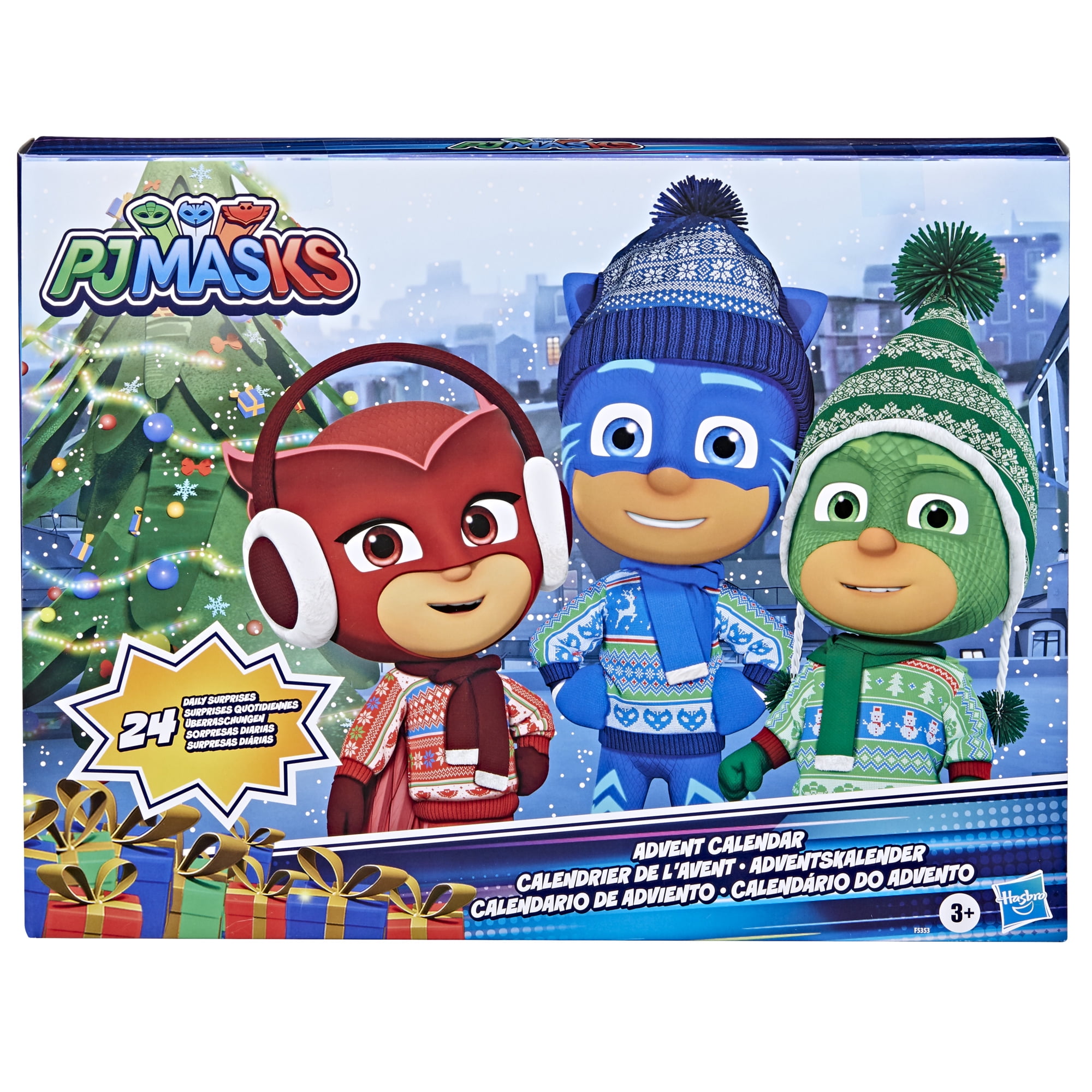 PJ Masks アドベントカレンダー PJ Masks Kids Advent Calendar with 24 Surprise Toys - Walmart.com