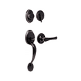 thumbnail image 2 of Weslock 02810-1V1FR2D Hillcrest Single Cylinder Handleset with Somerset Trim with Adjustable Latch & Round Corner Strikes, Oil Rubbed Bronze, 2 of 4