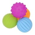 thumbnail image 3 of Pelota de masaje para bebés, pelotas sensoriales texturizadas para bebés, pelotas multiusos texturizadas para bebés, juguetes sensoriales para bebés, confiables y duraderos, 3 of 14