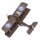 thumbnail image 3 of 1:72 Diecast Airplane Model Alloy Simulated Lifelike Aircraft Toy Decoration Collection for Office Cafe, 3 of 4