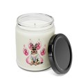 thumbnail image 2 of Faith Love Hope German Shepherd Breast Cancer Awareness Survivor Soy Wax Candle Alsatian Dog Lover Gifts 9oz White Birch & Black Pepper Candle - 02017, 2 of 5