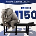 thumbnail image 2 of Strong Support Massage Table, 1150LBS Load Capacity Iron Frame Table with Anti-slip Feet for Home Salon, 2 of 7