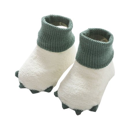

nsendm Toddler Girls Socks Small Paws Baby Socks Floor Socks Baby Cotton Socks Autumn Winter New 12 Month Girl Clothes Fall Socks White 6-12 Months