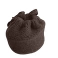 thumbnail image 3 of CYSFASHION Beanie for Men Cotton Beanies Women Stain Lined Slouchy Cap Ski Snow Knitting Women's Hats & Caps Coffee, 3 of 7