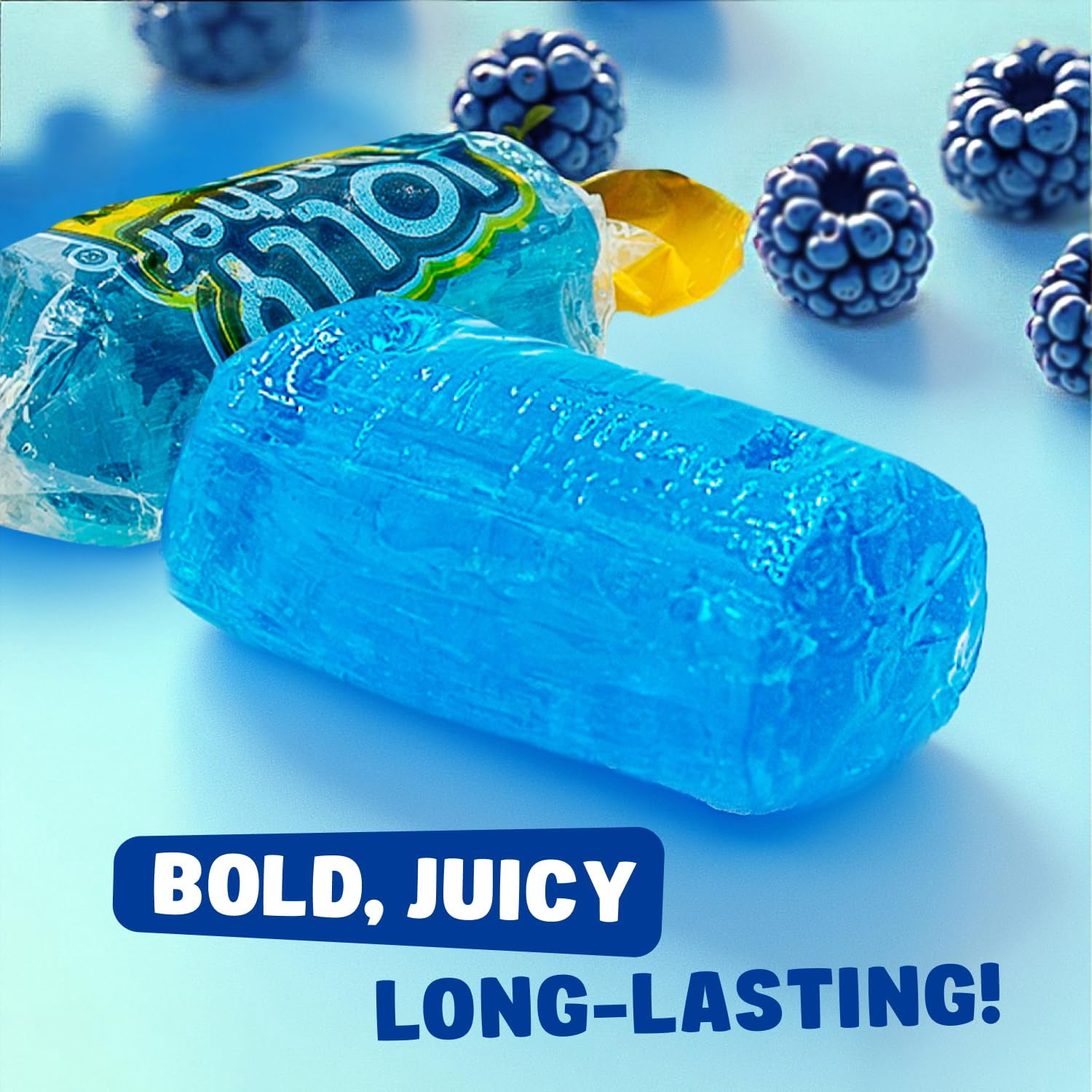 JOLLY RANCHER Original Flavors Hard Candy 2 lb - Bulk Bag, Individually Wrapped, Blue Raspberry (148 Pieces)