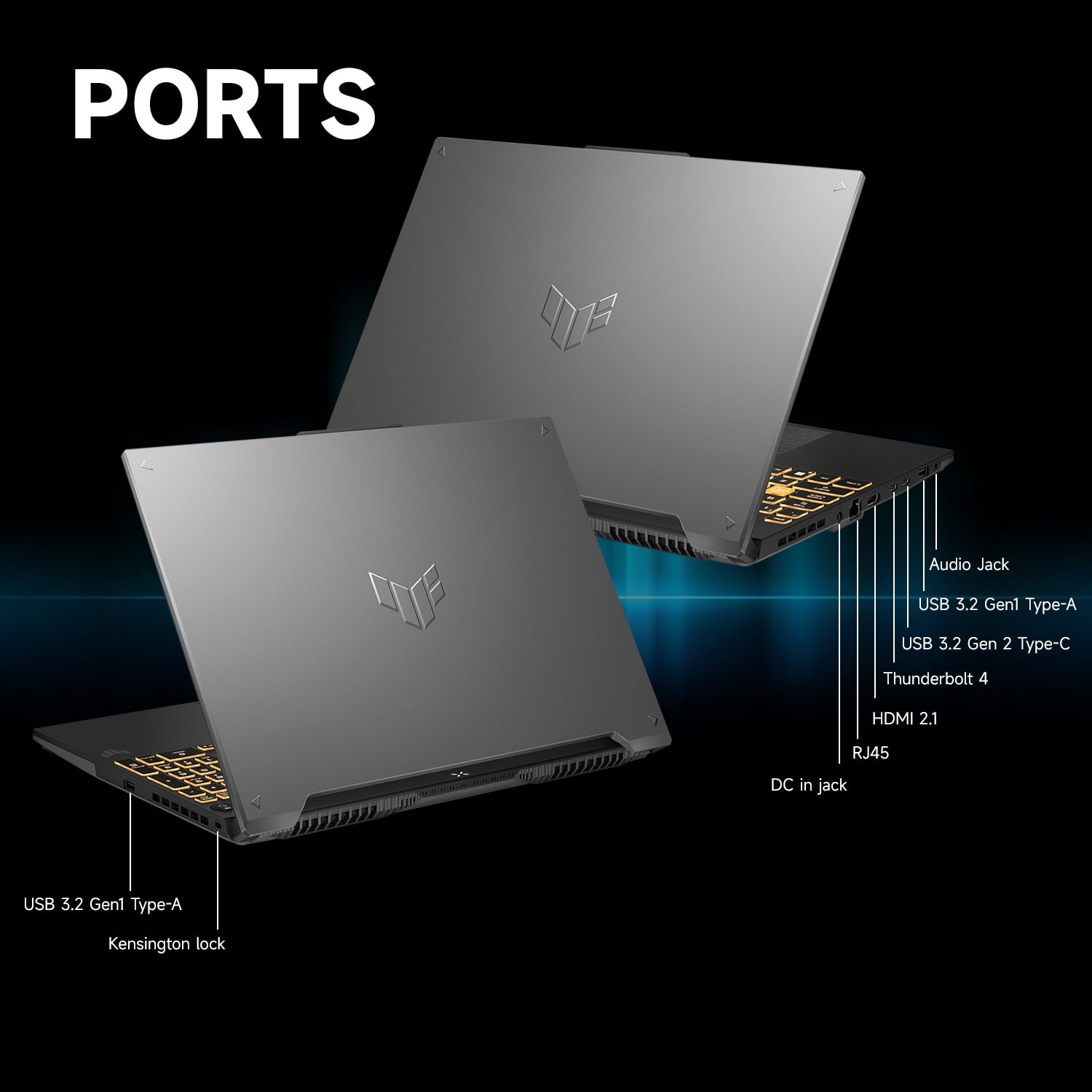 ASUS TUF F16 16" FHD+ 144Hz RTX 4050 Gaming Laptop, Intel Core 5 210H, 32GB RAM, 1TB SSD, Black