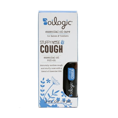 Oilogic Stuffy Nose & Cough Essential Oil Roll-on0.0 FL OZ(Pack of 1 (Best Essential Oil For Stuffy Nose)