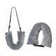 thumbnail image 3 of Velvet de viaje con relleno Velvet Multifuncional Essentials de viaje Bolsa de almacenamiento Gris, 3 of 9