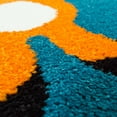thumbnail image 5 of Ladole Rugs Adorable Kids Area Rug Carpet Fox Pattern in Multicolor, 3'9" x 5'2" (115cm x 160cm), 5 of 5