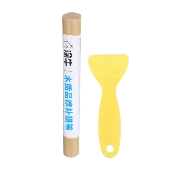 Uxcell Wood Filler Sticks Wood Furniture Scratch Repair Touch Up, Powder Oak