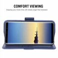 thumbnail image 1 of Étui pour Samsung Galaxy Note-9, Étui en Cuir, Étui à Rabat Magnétique en Cuir Protecteur, 1 of 6