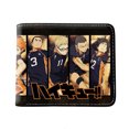 thumbnail image 1 of Monedero corto de piel con doble pliegue Haikyuu, 1 of 2
