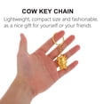 thumbnail image 4 of UPGRATOR 5pcs Novel Design Key Pendant Cow Shape Alloy Key Finder for Friends, 4 of 5