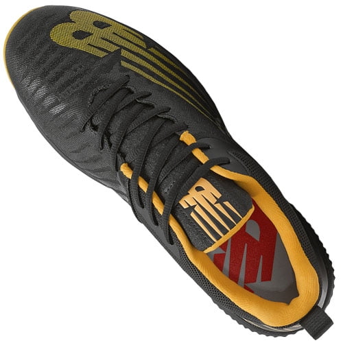 New‎ Balance Men\'s FuelCell 4040 V6 Molded Baseball Shoes Sz 15 Black Yellow New Balance 4040V6 Mens Low Metal Baseball Cleats - Walmart.com main image 4