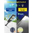 thumbnail image 7 of 1000W Solar Street Lights Outdoor, 120000 Lumens High Brightness Solar Outdoor light Dusk to Dawn LED Solar Street Lamp with Motion Sensor and Remote Control for Yard, Country, 7 of 7