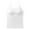White, variant on ORT Tank Top for Women with Shelf Bra Cotton Wide Strap Camisole Basic Cami Shirts(White,L)