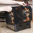 thumbnail image 7 of Lsque Dapper Cat in Sunglasses Print 2 Slice Toaster Cover , Kitchen Appliance Dustproof Protector , Toaster Protector Dustproof Kitchen Appliance Cover, 7 of 7