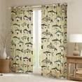 thumbnail image 2 of jejeloiu Rustic Fishing Blackout Curtains Set of 2 (52x84 Each),Bass Pike Fish Window Curtains,Hunting Adventure Curtains and Drapes For Boys Teens,Breathable Home Decor, 2 of 6