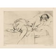 thumbnail image 2 of Albert Sterner 18x14 Gold Ornate Wood Frame and Double Matted Museum Art Print Titled - Remorse (1929), 2 of 4