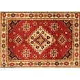 thumbnail image 1 of Ahgly Company Indoor Rectangle Geometric Orange Traditional Area Rugs, 2' x 4', 1 of 1