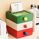 thumbnail image 5 of Cajonera Organizadora De Escritorio, Caja De Almacenamiento Apilable, Soporte Para Material De Oficina, Herramienta De Clasificación Multifuncional, Para Uso Doméstico Y De Oficina., 5 of 8