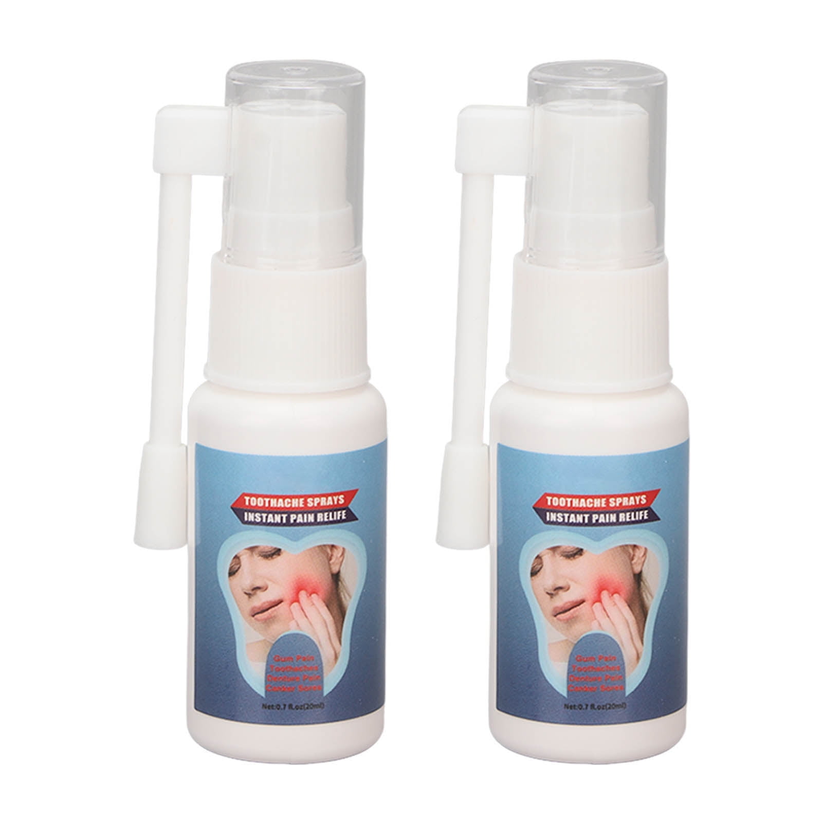 2pcs Gums Care Spray Pain Relief Mouth Health Herbal Spray Reduce